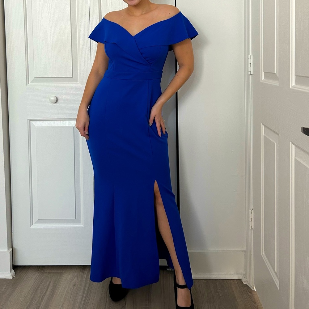 Royal Blue dress  - Enfocus Studio